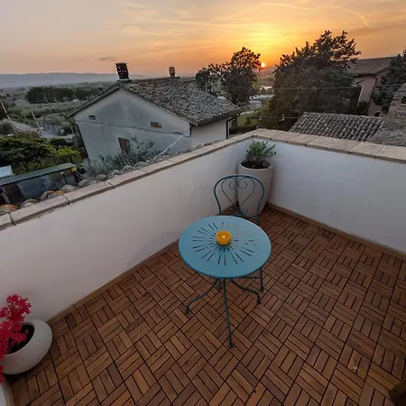 La Roccetta Assisi View Terrace Stone House